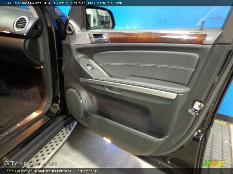 Obsidian Black Metallic / Black 2010 Mercedes-Benz GL 450 4Matic