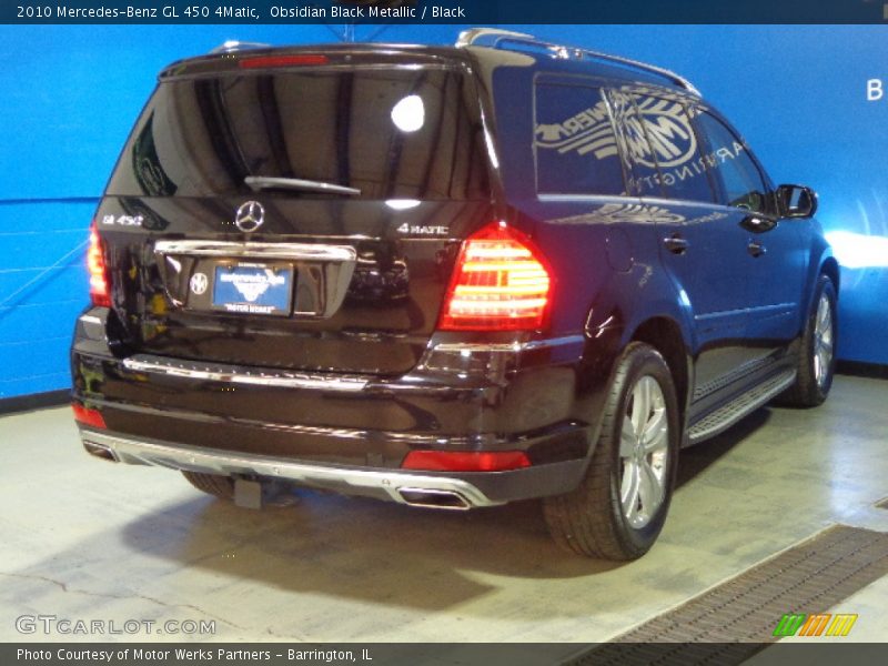 Obsidian Black Metallic / Black 2010 Mercedes-Benz GL 450 4Matic