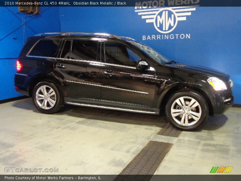Obsidian Black Metallic / Black 2010 Mercedes-Benz GL 450 4Matic