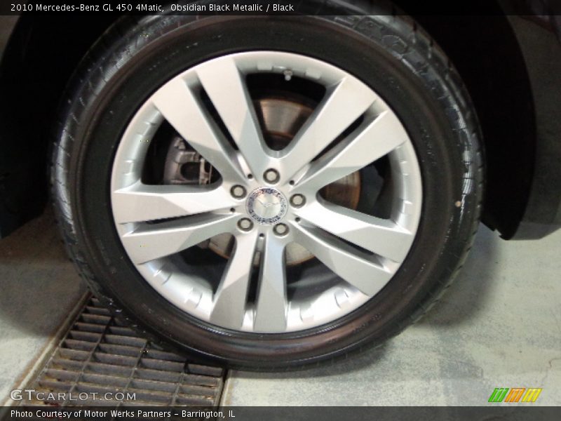 Obsidian Black Metallic / Black 2010 Mercedes-Benz GL 450 4Matic