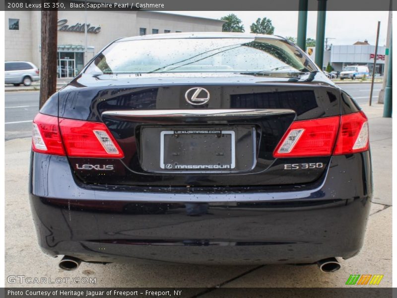 Black Sapphire Pearl / Cashmere 2008 Lexus ES 350