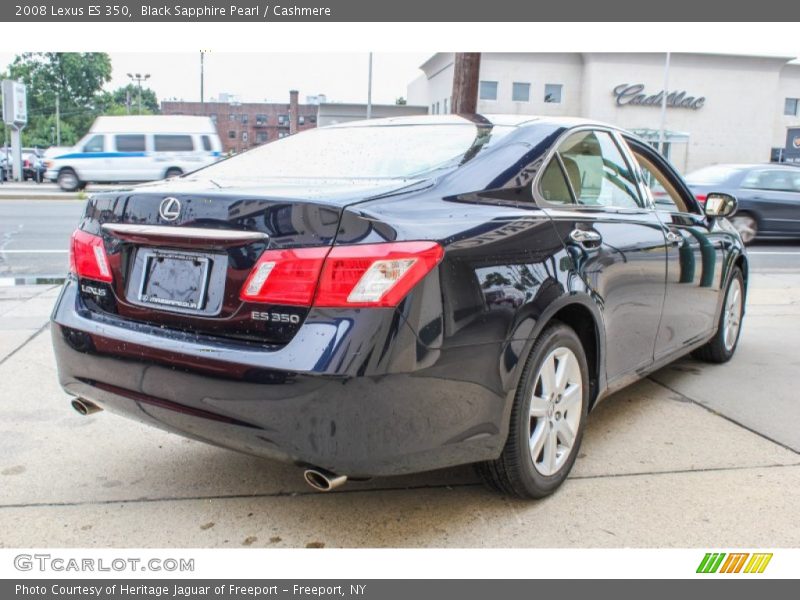 Black Sapphire Pearl / Cashmere 2008 Lexus ES 350