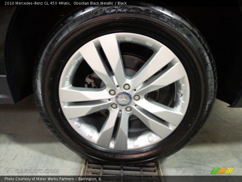 Obsidian Black Metallic / Black 2010 Mercedes-Benz GL 450 4Matic