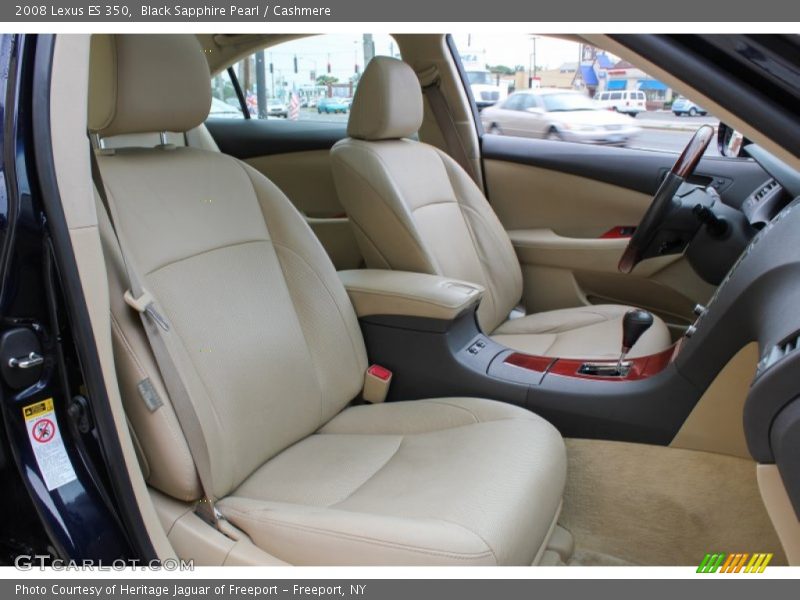 Front Seat of 2008 ES 350