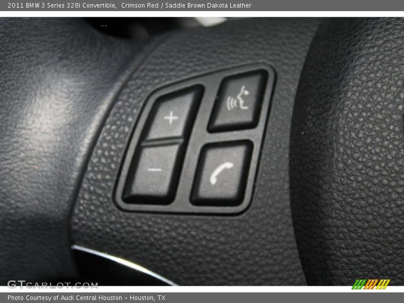 Crimson Red / Saddle Brown Dakota Leather 2011 BMW 3 Series 328i Convertible