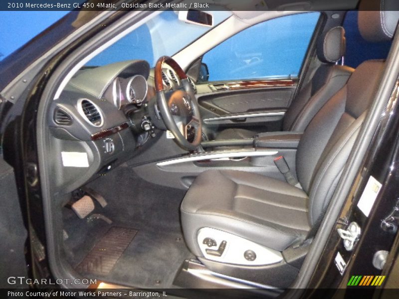 Obsidian Black Metallic / Black 2010 Mercedes-Benz GL 450 4Matic