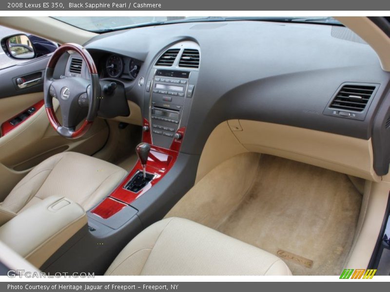 Dashboard of 2008 ES 350