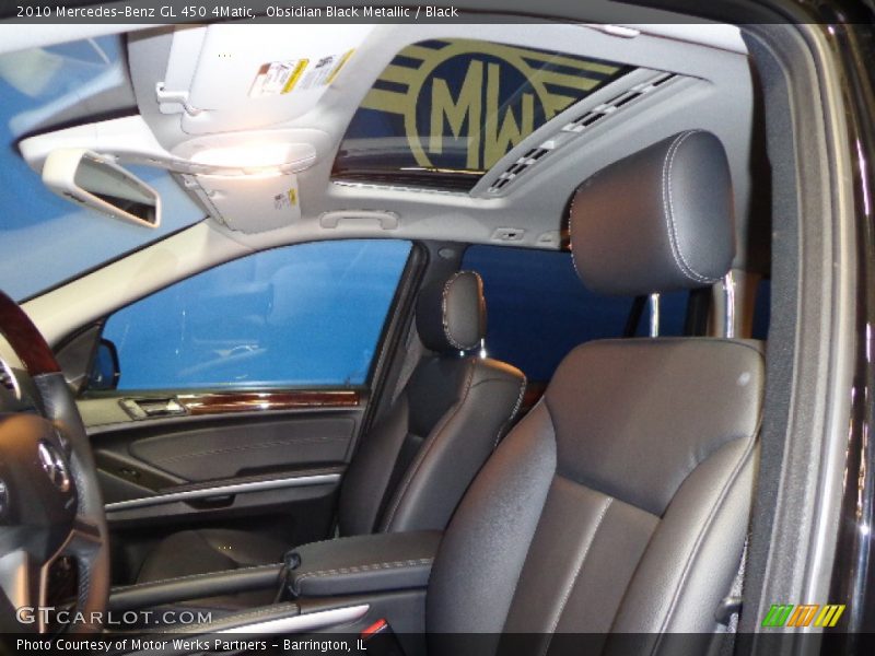 Obsidian Black Metallic / Black 2010 Mercedes-Benz GL 450 4Matic