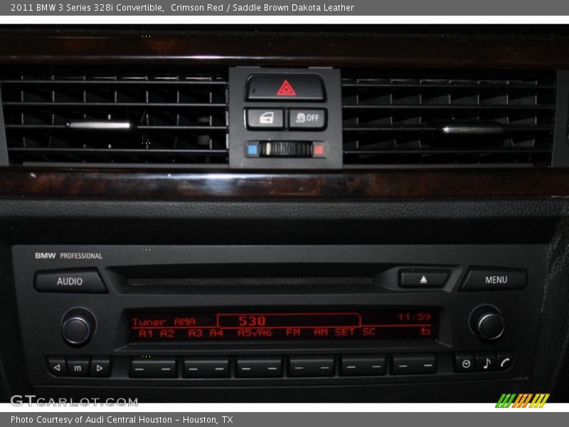 Crimson Red / Saddle Brown Dakota Leather 2011 BMW 3 Series 328i Convertible