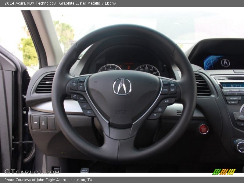 Graphite Luster Metallic / Ebony 2014 Acura RDX Technology