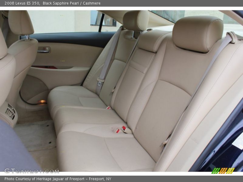 Black Sapphire Pearl / Cashmere 2008 Lexus ES 350