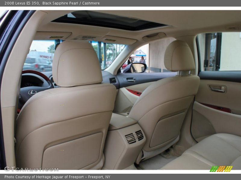Black Sapphire Pearl / Cashmere 2008 Lexus ES 350