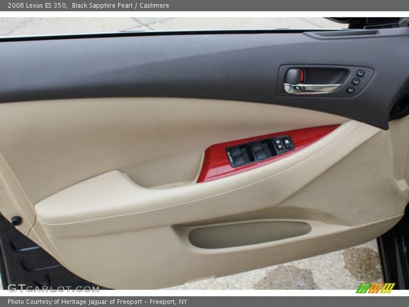 Black Sapphire Pearl / Cashmere 2008 Lexus ES 350