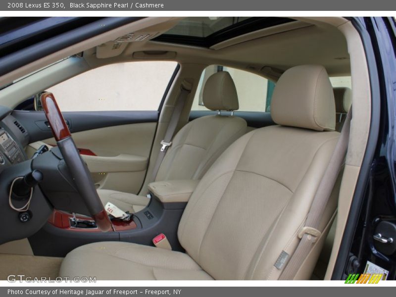 Black Sapphire Pearl / Cashmere 2008 Lexus ES 350