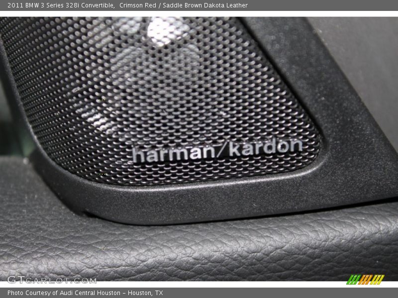 Crimson Red / Saddle Brown Dakota Leather 2011 BMW 3 Series 328i Convertible