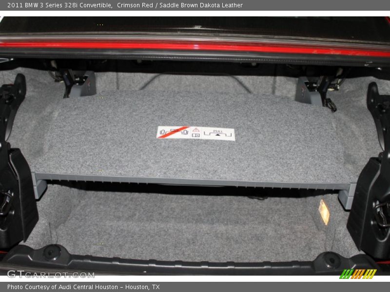 Crimson Red / Saddle Brown Dakota Leather 2011 BMW 3 Series 328i Convertible