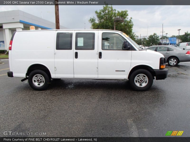 Summit White / Medium Pewter 2006 GMC Savana Van 2500 Cargo