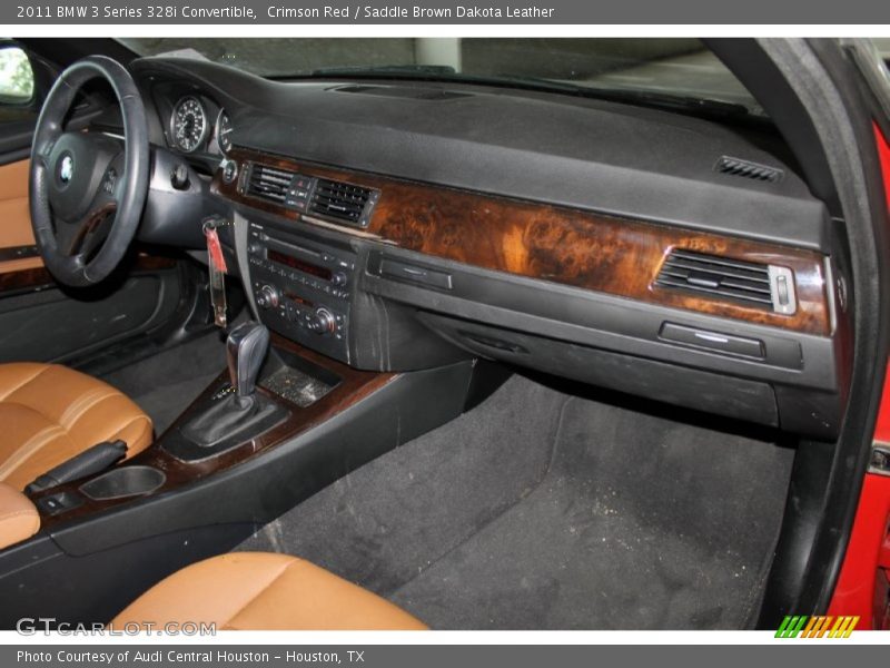 Crimson Red / Saddle Brown Dakota Leather 2011 BMW 3 Series 328i Convertible