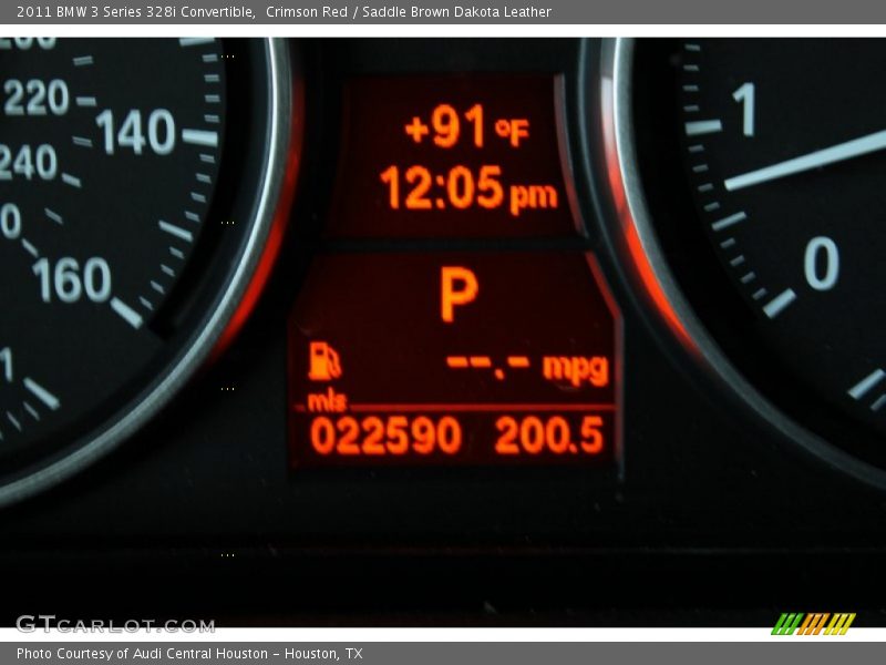 Crimson Red / Saddle Brown Dakota Leather 2011 BMW 3 Series 328i Convertible