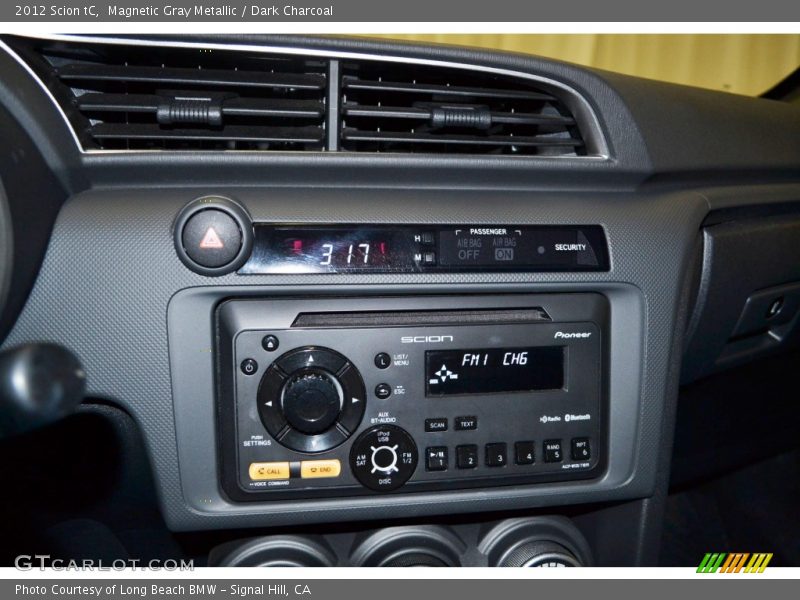 Magnetic Gray Metallic / Dark Charcoal 2012 Scion tC