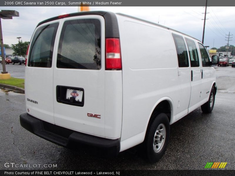 Summit White / Medium Pewter 2006 GMC Savana Van 2500 Cargo