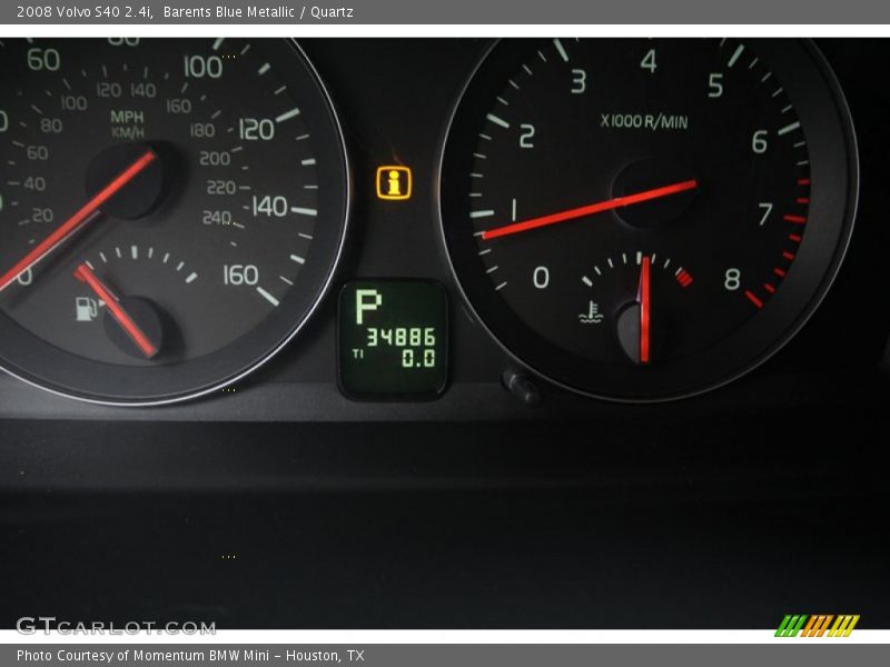 Barents Blue Metallic / Quartz 2008 Volvo S40 2.4i