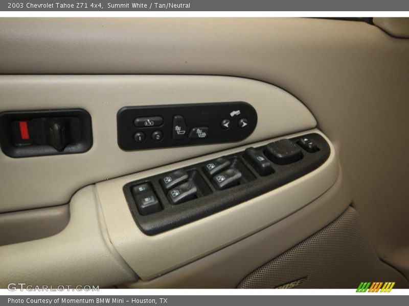 Summit White / Tan/Neutral 2003 Chevrolet Tahoe Z71 4x4