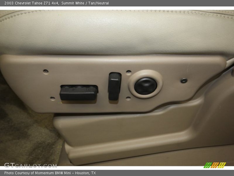 Summit White / Tan/Neutral 2003 Chevrolet Tahoe Z71 4x4