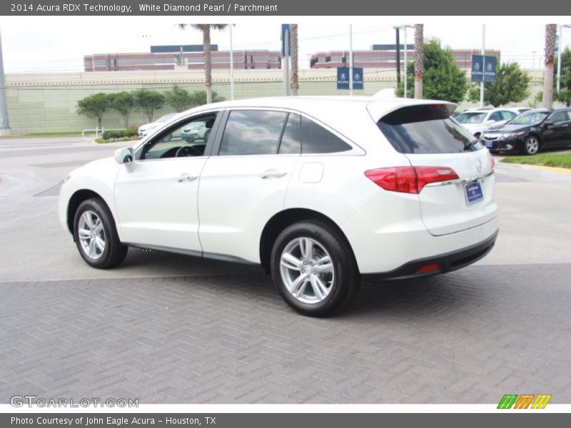 White Diamond Pearl / Parchment 2014 Acura RDX Technology