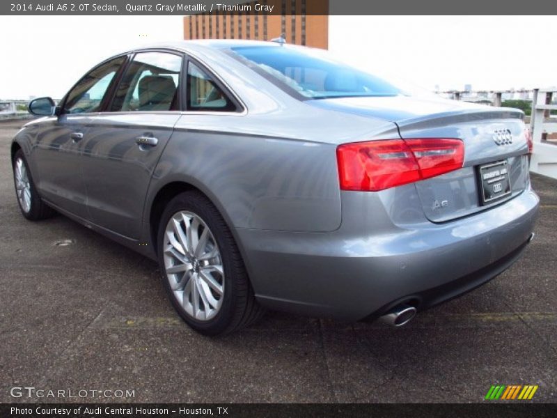 Quartz Gray Metallic / Titanium Gray 2014 Audi A6 2.0T Sedan