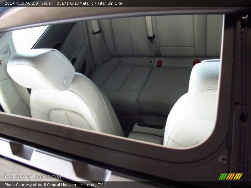 Quartz Gray Metallic / Titanium Gray 2014 Audi A6 2.0T Sedan