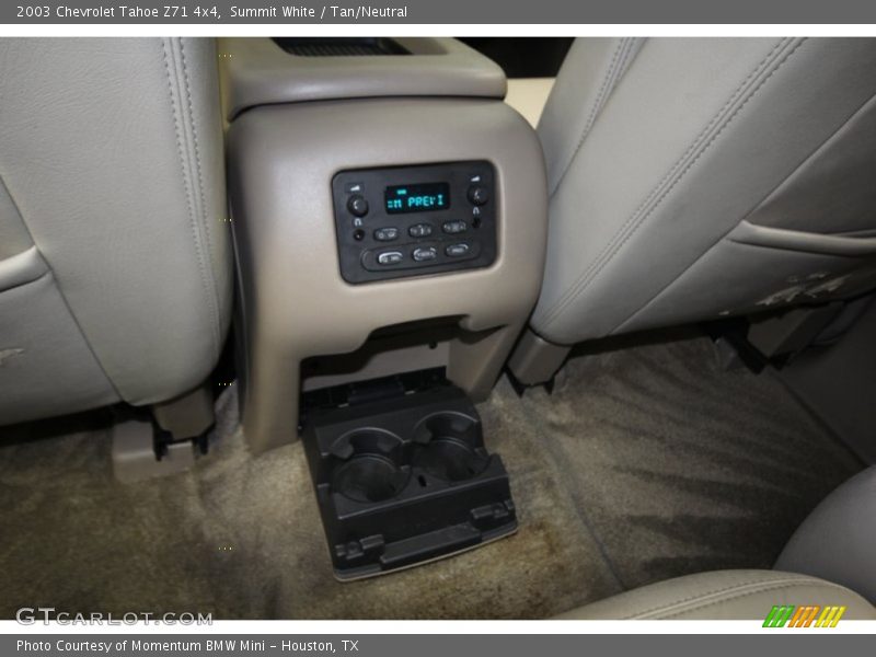 Summit White / Tan/Neutral 2003 Chevrolet Tahoe Z71 4x4