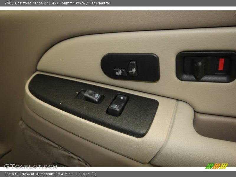 Summit White / Tan/Neutral 2003 Chevrolet Tahoe Z71 4x4