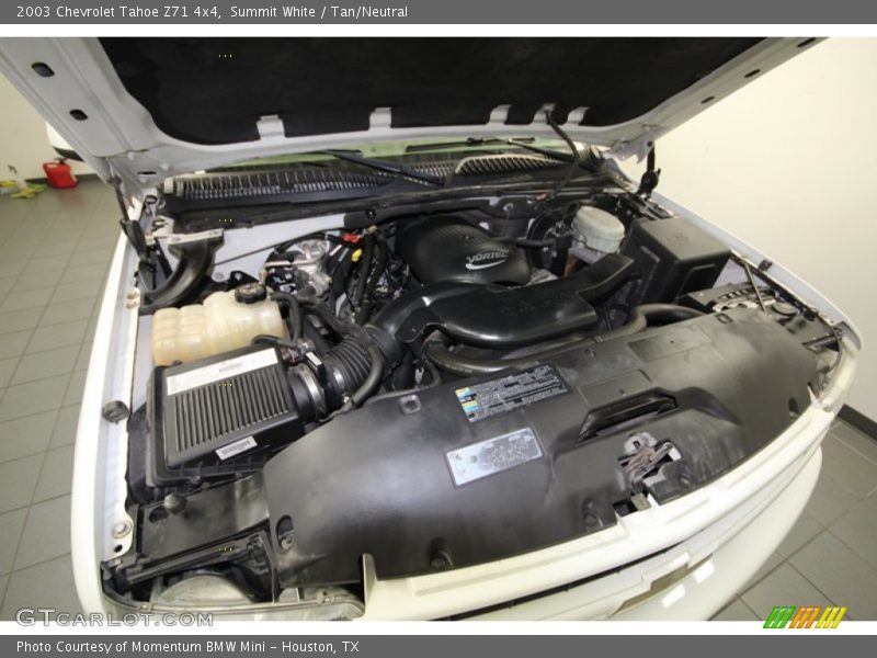 Summit White / Tan/Neutral 2003 Chevrolet Tahoe Z71 4x4