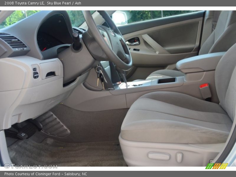 Sky Blue Pearl / Ash 2008 Toyota Camry LE