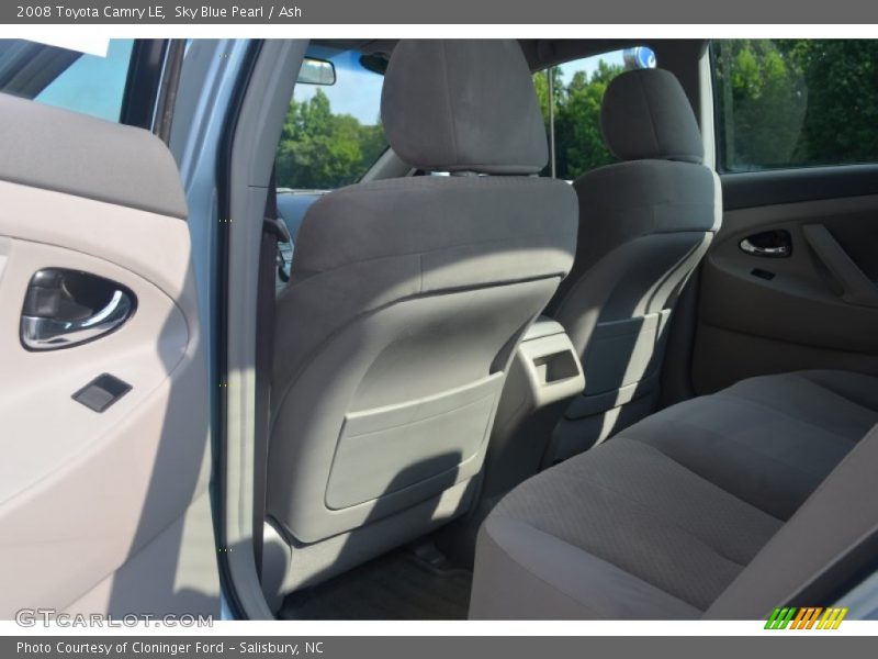 Sky Blue Pearl / Ash 2008 Toyota Camry LE