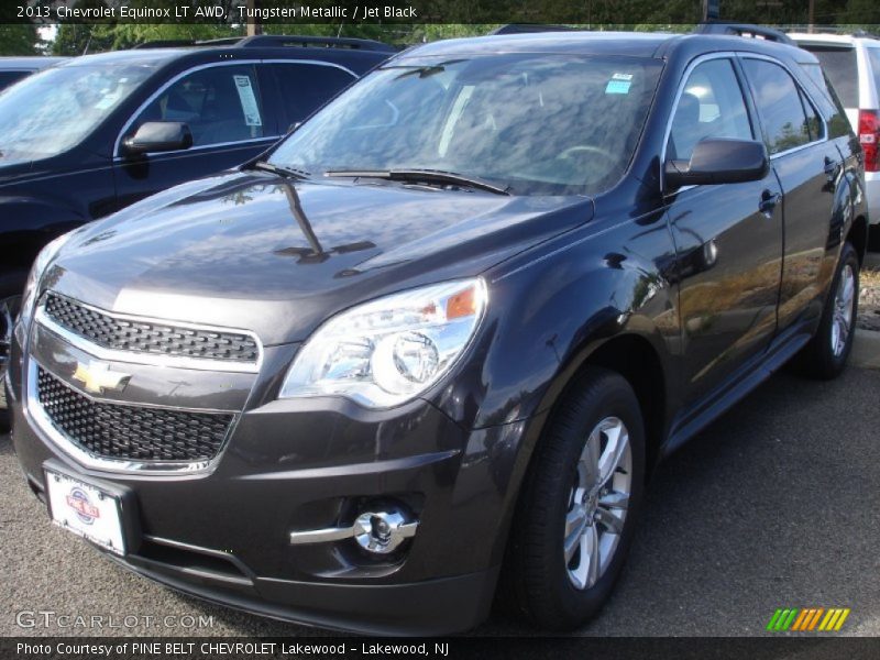 Tungsten Metallic / Jet Black 2013 Chevrolet Equinox LT AWD