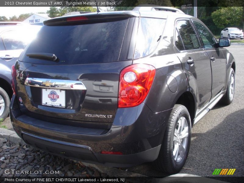 Tungsten Metallic / Jet Black 2013 Chevrolet Equinox LT AWD