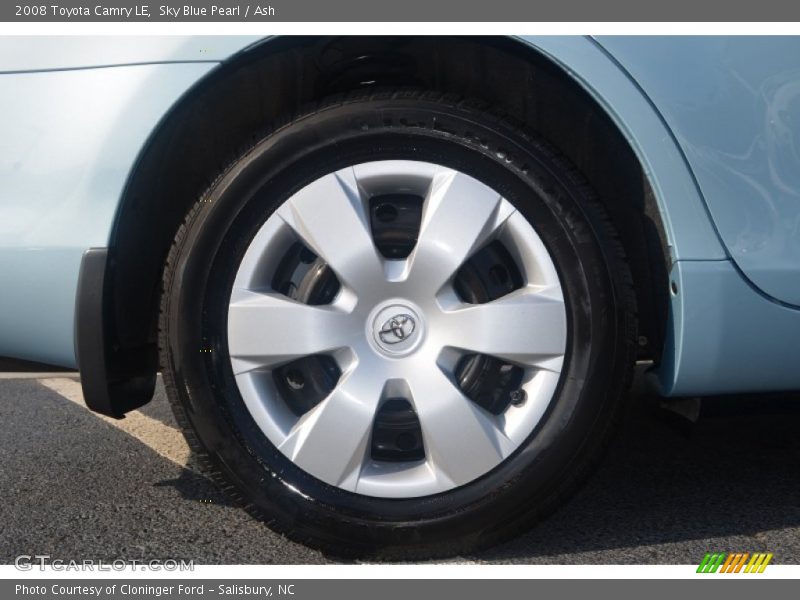 Sky Blue Pearl / Ash 2008 Toyota Camry LE