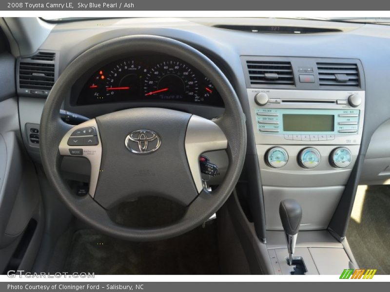 Sky Blue Pearl / Ash 2008 Toyota Camry LE