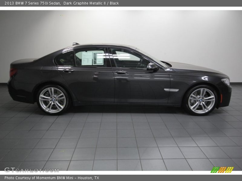 Dark Graphite Metallic II / Black 2013 BMW 7 Series 750i Sedan