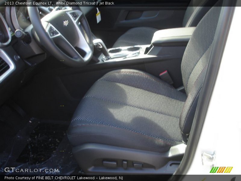 White Diamond Tricoat / Jet Black 2013 Chevrolet Equinox LT