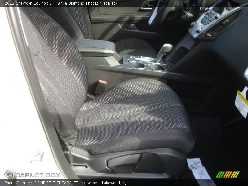 White Diamond Tricoat / Jet Black 2013 Chevrolet Equinox LT