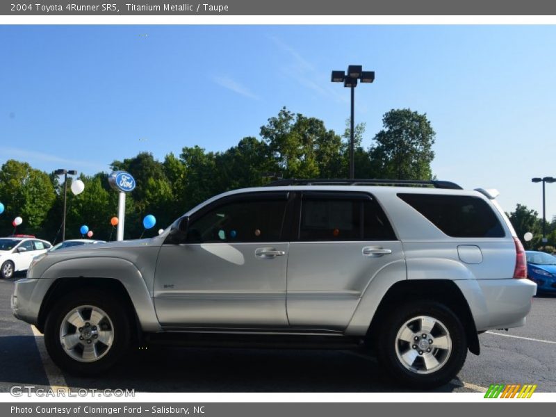 Titanium Metallic / Taupe 2004 Toyota 4Runner SR5