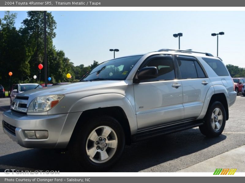 Titanium Metallic / Taupe 2004 Toyota 4Runner SR5