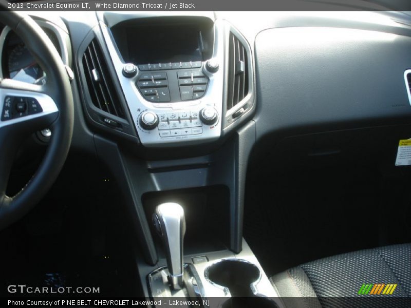 White Diamond Tricoat / Jet Black 2013 Chevrolet Equinox LT
