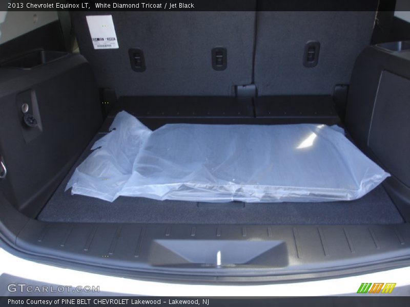 White Diamond Tricoat / Jet Black 2013 Chevrolet Equinox LT