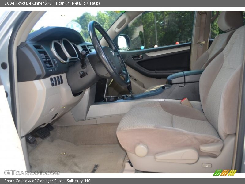 Titanium Metallic / Taupe 2004 Toyota 4Runner SR5