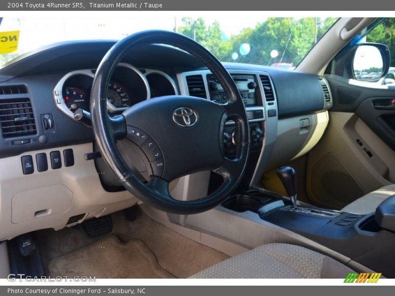 Titanium Metallic / Taupe 2004 Toyota 4Runner SR5