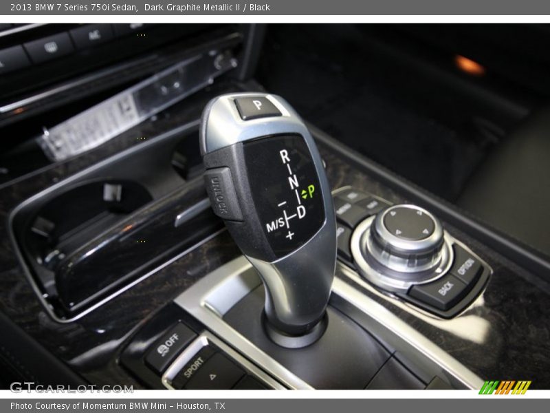 Dark Graphite Metallic II / Black 2013 BMW 7 Series 750i Sedan